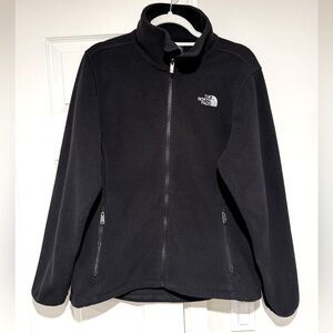 The North Face Women's Black Full Zip Fleece Jacket, Size Large
